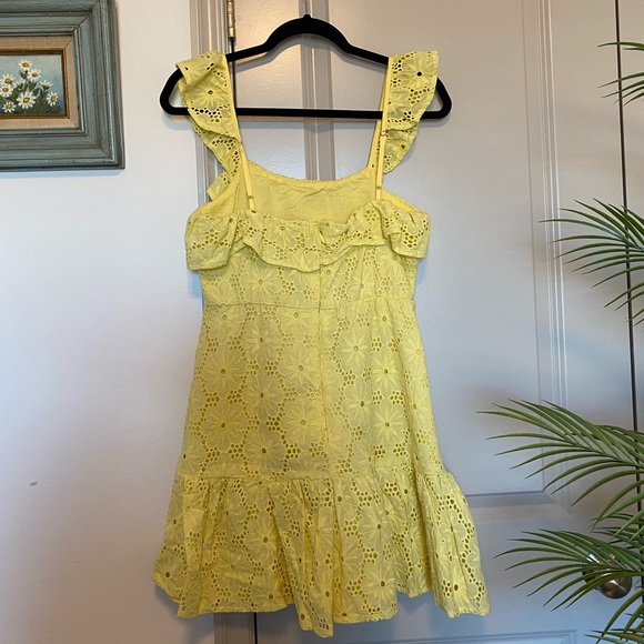 Lulus Ruffled Lace Dress - Picture 2 of 6